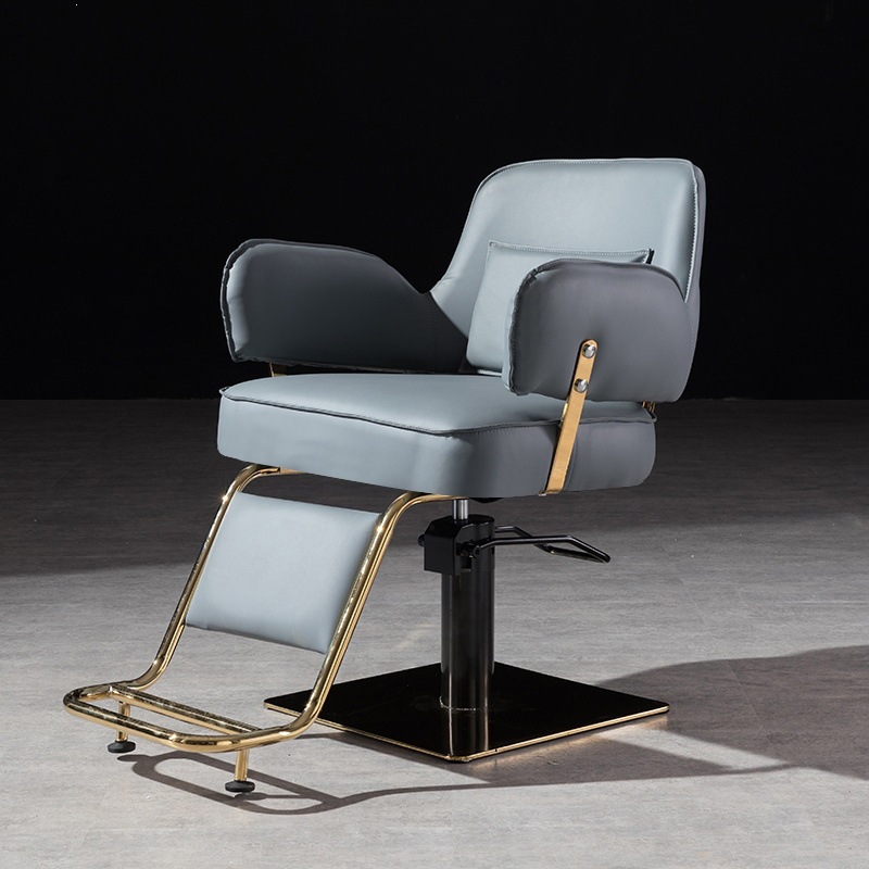 Fábrica directa silla de peluquería silla de peluquería salón de peluquería elevación silla de corte de pelo silla de peluquería silla popularidad en línea image 13