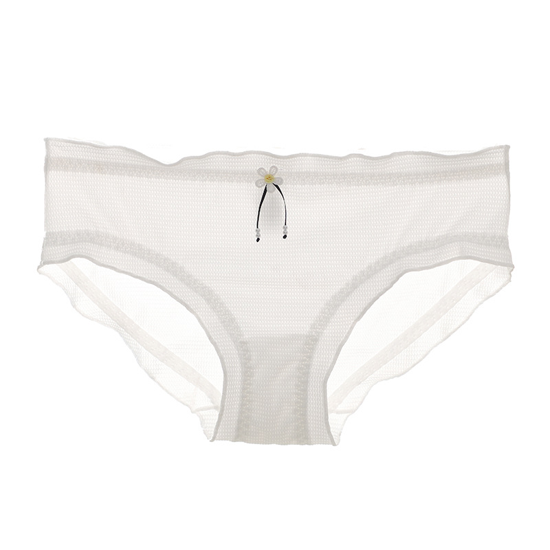 Japanese breathable silk cute sports elastic pants for students