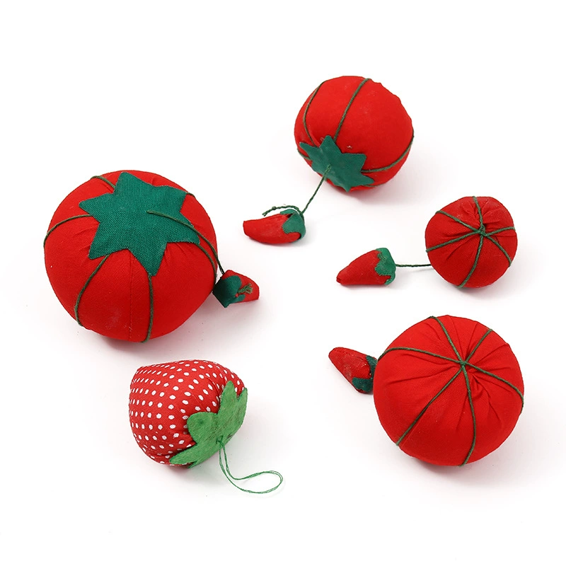 Красная клубничная томатная игольчатая вставка для вышивки крестом