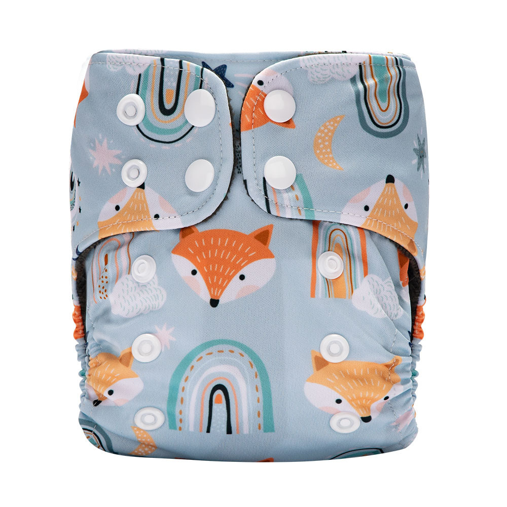 Pantalones de pañales para bebés recién nacidos transfronterizos anillo de orina polar pantalones de entrenamiento para bebés lavables transpirables pantalones impermeables a prueba de fugas