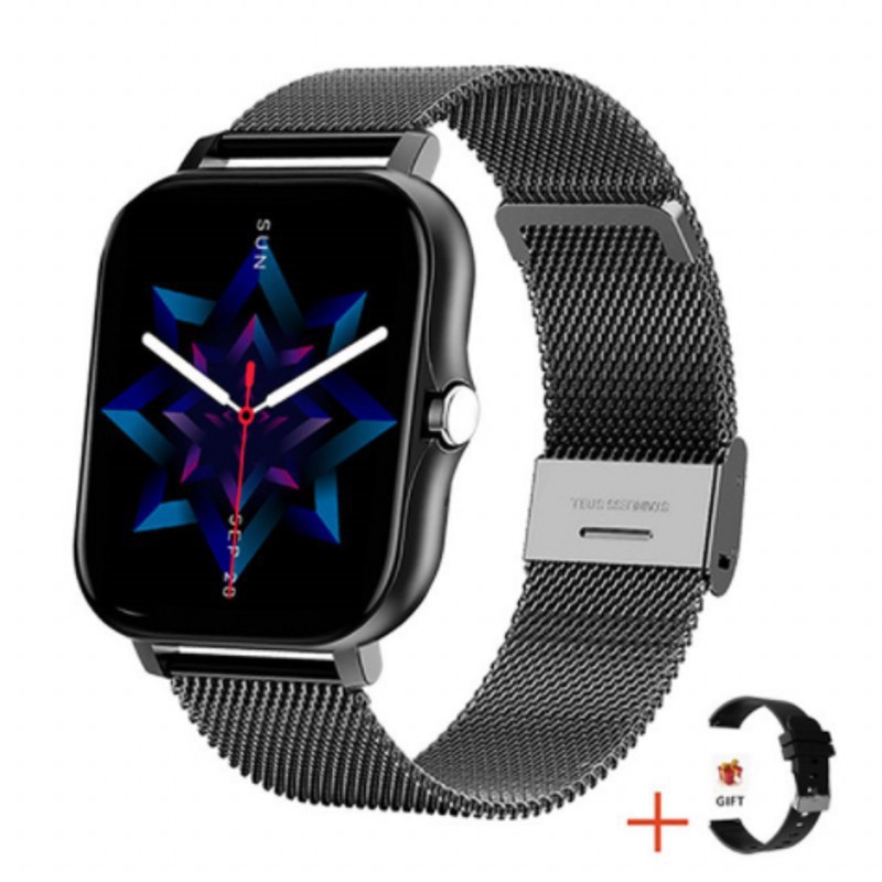 GT20 reloj inteligente Bluetooth llamada música 1,83 pantalla táctil completa Spaceman reloj monitoreo de salud