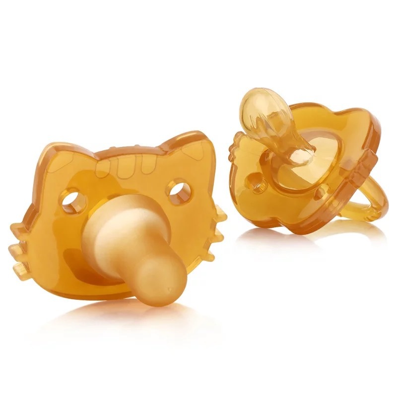 Baby Pacifier Children's Sleep Pacifier Mouth Head Anti-Chain Rope Cartoon Baby's Teething Toy Pacifier