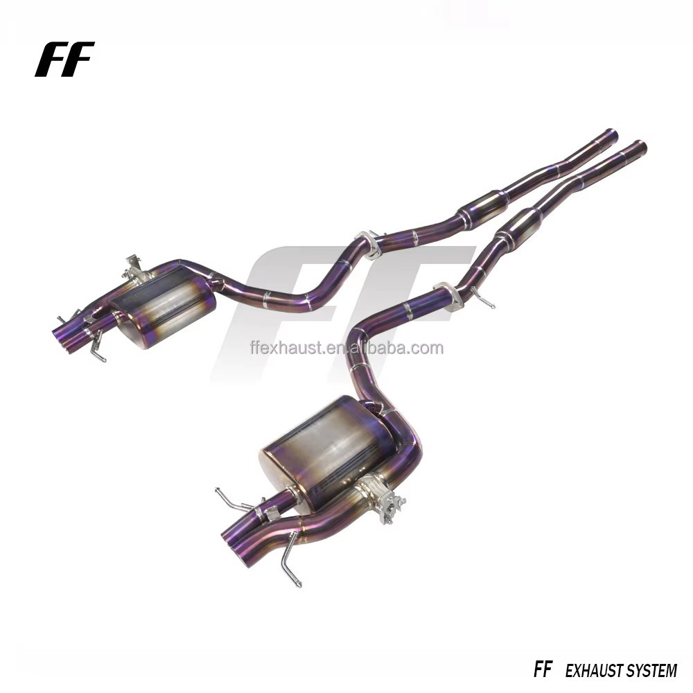 Suitable for Mercedes-Benz AMG S63 COUPE titanium valve electronic exhaust pipe