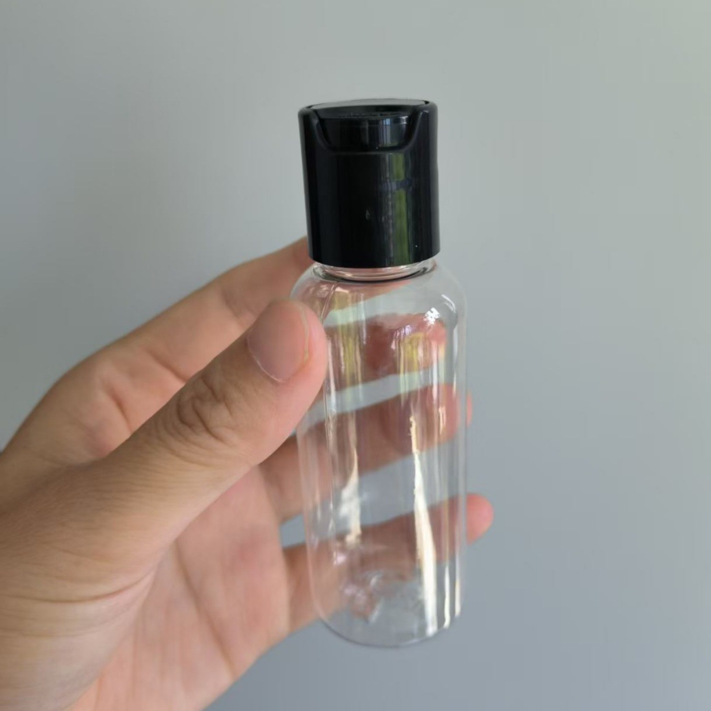 50ml千秋盖扁圆椭圆化妆爽肤水翻盖分装瓶乳液洗发水沐浴乳吹塑料