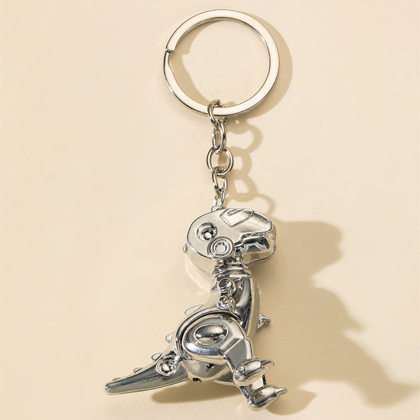 Holiday, Daily Occasion Cute Dinosaur Alloy Plating Unisex Bag Pendant Keychain