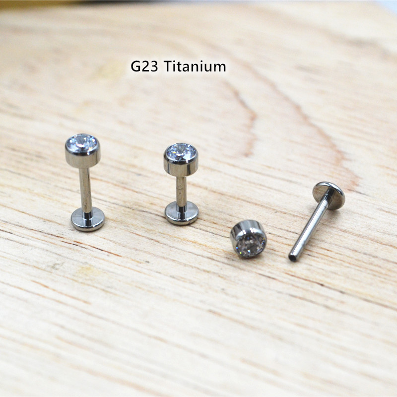 G23钛合金穿刺穿孔饰品AAAAAA锆石唇钉唇环人中钉耳蜗钉耳骨钉-阿里巴巴