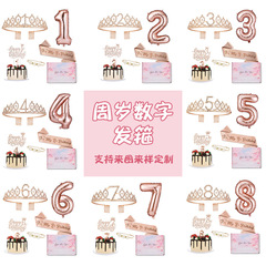 Factory direct supply fashion alloy hair accessories crown birthday crown set wedding headdress party decoration headdress set