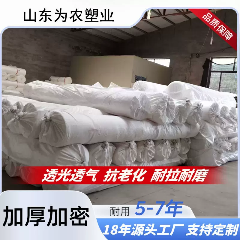 工厂直销大棚防虫网加密加厚全新料抗老化国标40目60目防虫网