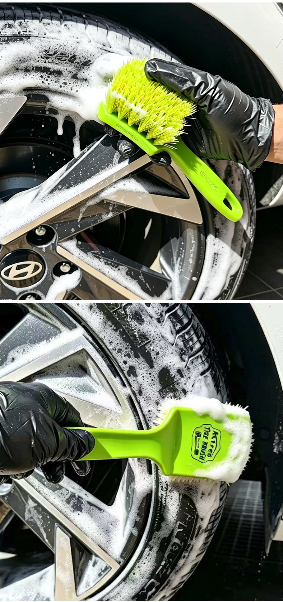 Car Wash Brush, Special Brush for Cleaning Car Tires and Rims, Car Wash Tool, Brush from the Source Manufacturer, Wholesale Tire Brush