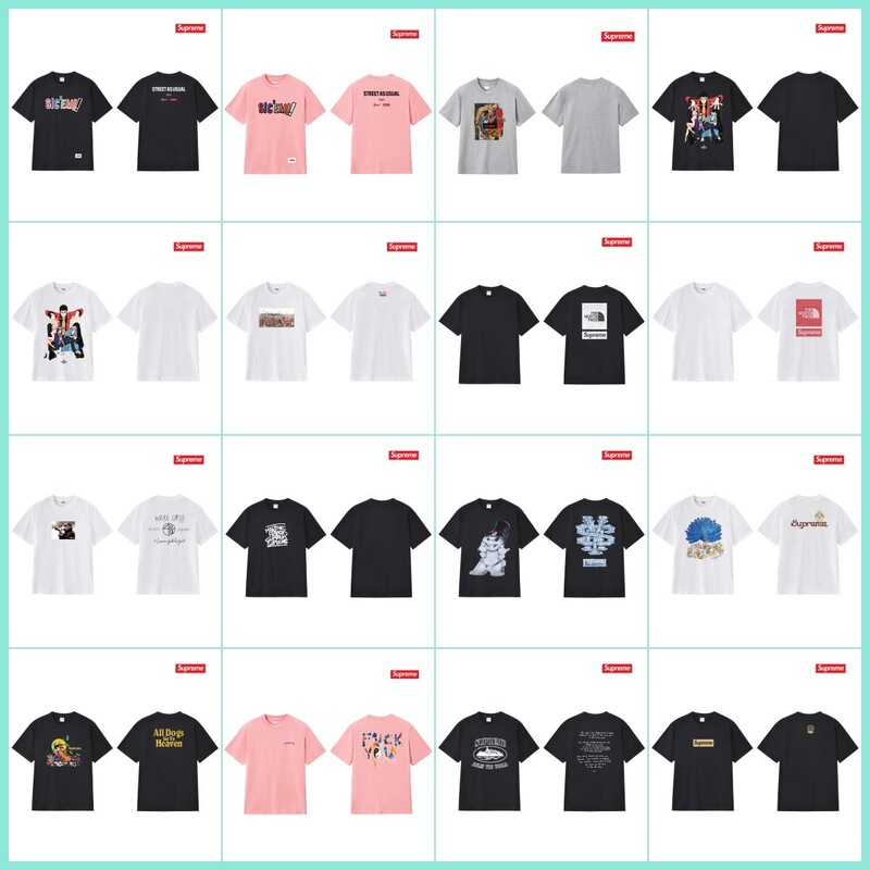 26Ss Original the North Face Collaboration Sup Cotton T-Shirt 260g Unisex Couple Trendy Printed Loose Short Sleeve 26Ss Original the North Face Collaboration Sup Cotton T-Shirt 260g Unisex Couple Trendy Printed Loose Short Sleeve