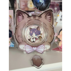 新しいアクリルバーブリック高価値ニャーゲームシリーズ58MMバーブリックディスプレイ猫耳アクリルバーブリック