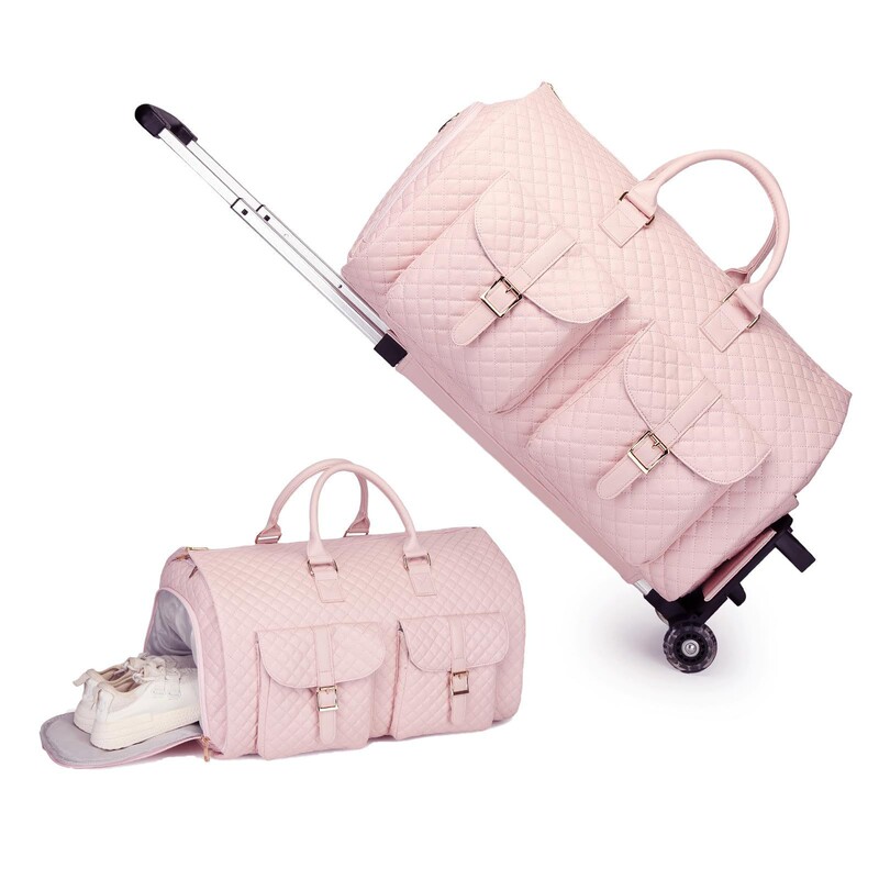 in stock travel belt trolley rolling garment bag convertible duffel bag garment bag for travel carrying garment bag