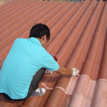 红橡胶屋面防水涂料 免保护层防水材料 屋顶补漏卫生间防水