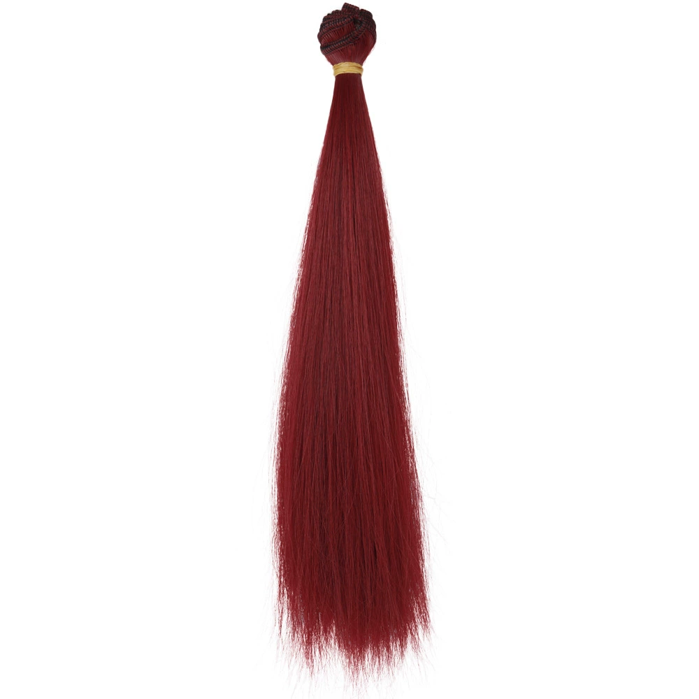 BJD doll wigs of Kerri modified fake hair high temperature wire DIY straight hair exhaust 30cm