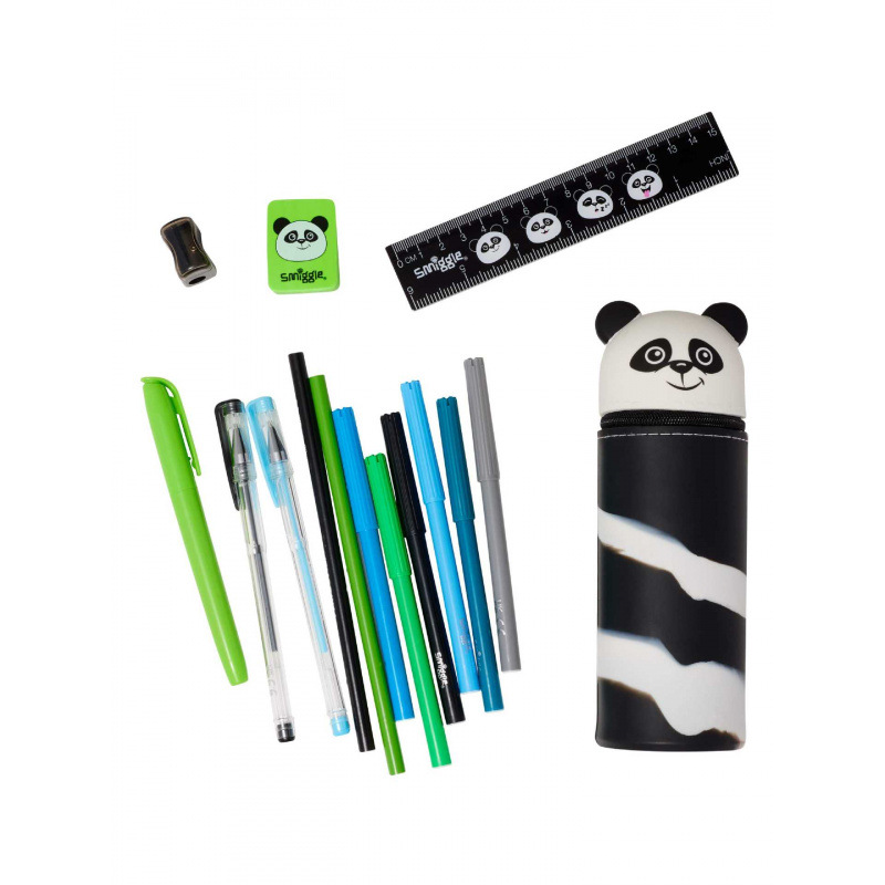 Australian smiggle estuche para bolígrafos de dibujos animados para niños bolso de papelería para estudiantes creativos plegable multifuncional