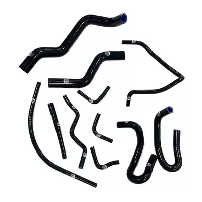 1998-2005 Suitable for Toyota Rs200 Sxe10 Is200 1G-Fe Silicone Radiator Hose (Soyutma sisteminin digər hissələri) - k8-58-59-black