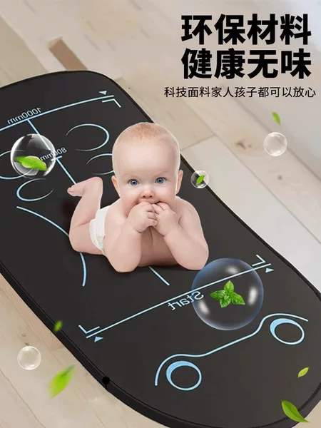 Abdominal Wheel Special Yoga Mat, Silent and Odorless Training Kneeling Mat, Yoga Mat, Fitness Waterproof Floor Mat, Scale Posture Mat