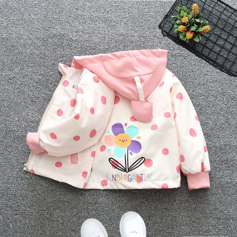 Girls' Spring Coat 2025 New Children's Western Style Fashionable Spring Jacket Boy Baby's Top Handsome Trendy Children's Wear