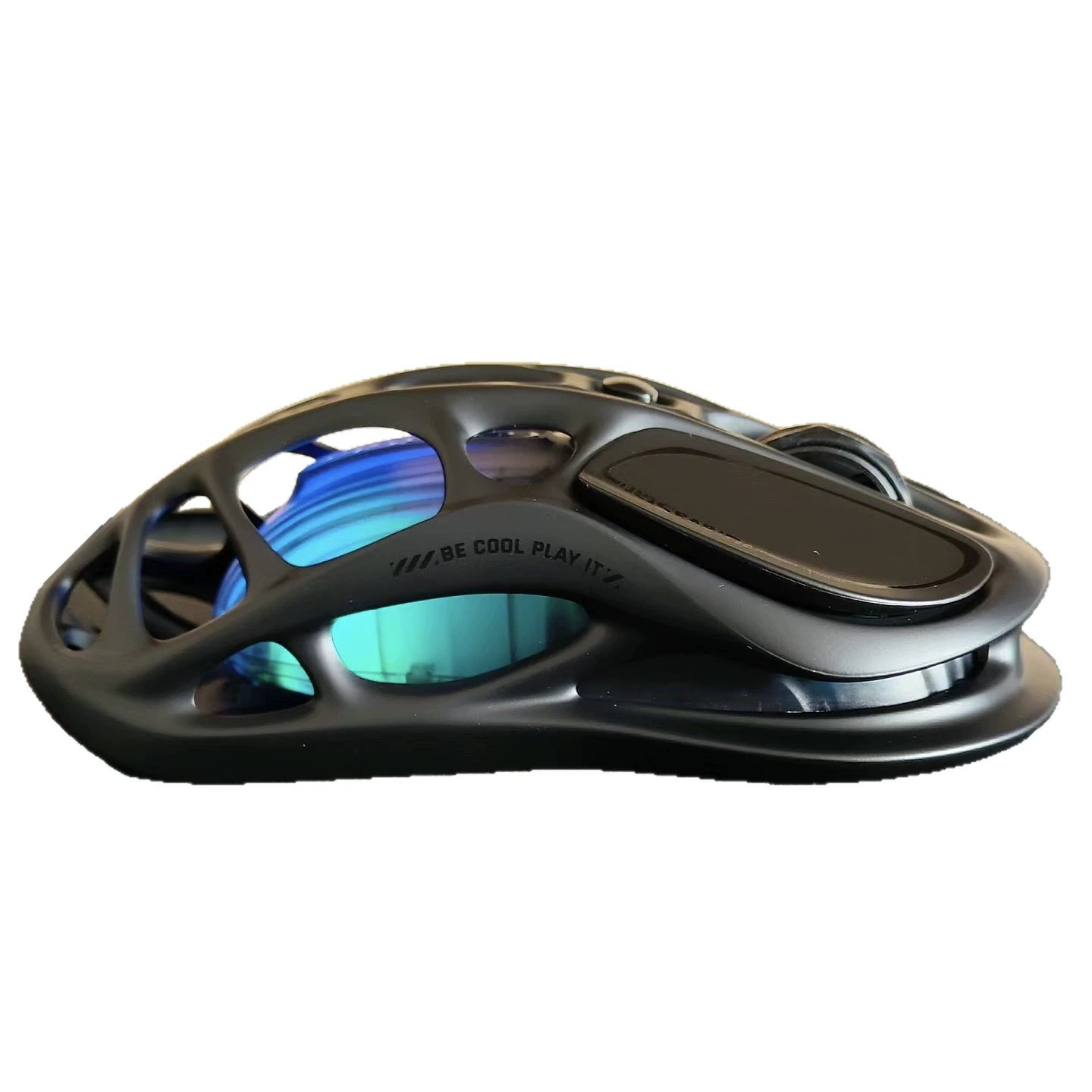 Gravity Planet cocoon mouse wireless charging Bluetooth e-sports three-mode mouse PAW3395RGB genuine personality