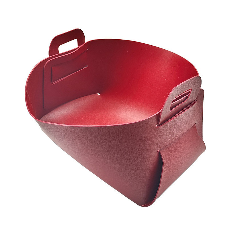 レザー収納ボックス多目的デスクトップクリエイティブブックキー北欧風inspuレザー収納カゴクロスボーダー|undefined