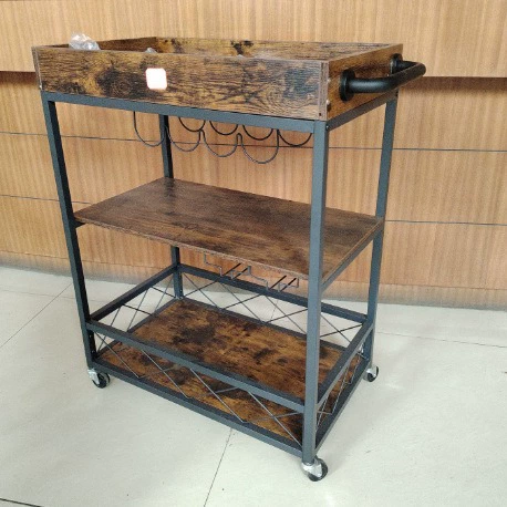 Индивидуальный стиль ручной толчок винный ресторан повозка кухня фургон легкий и практичный