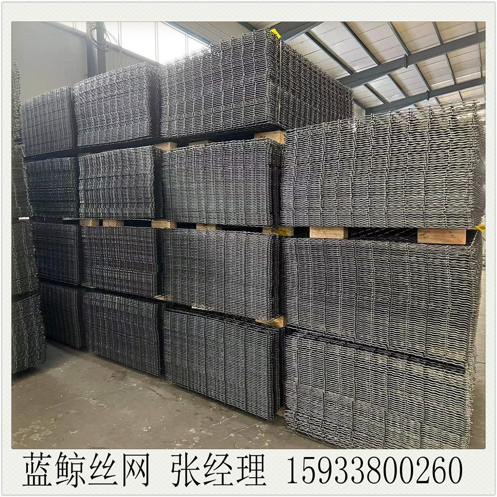 河北金路厂家生产矿用锚网 轧花网 井下支护网片 实体工厂丝径6.0