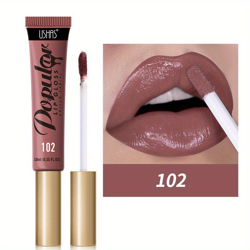 21g Weight Lip Glaze Type Of Cosmetics Plastic Material Multicolor Pattern Casual, Vacation Style Casual Vacation Multicolor Plastic Lip Glaze 10