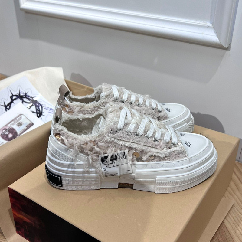 Wu Jianhao's New Style Beggar Shoes 2026 Summer Thick-Soled Sneakers Lazy Casual Celebrity Influencer Same Style Half Slippers