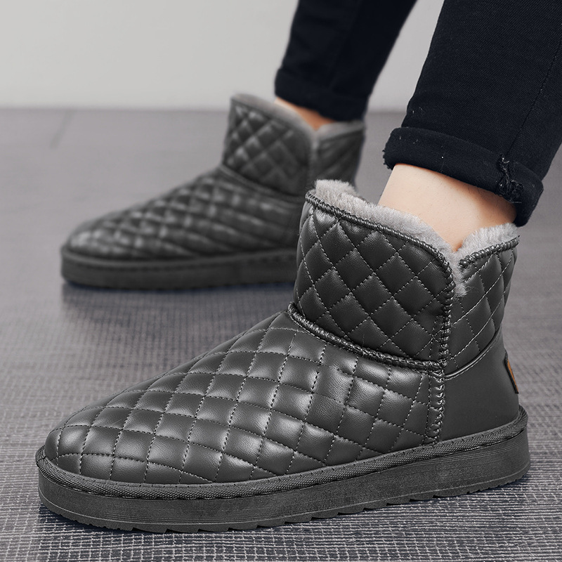 Stivali firmati Stivali da neve soffici Stivali alti Stivali da donna da uomo di qualità Mezzi stivali Scarpe stile classico Stivali da neve invernali autunnali Stivali di tela di nylon_voghion.com