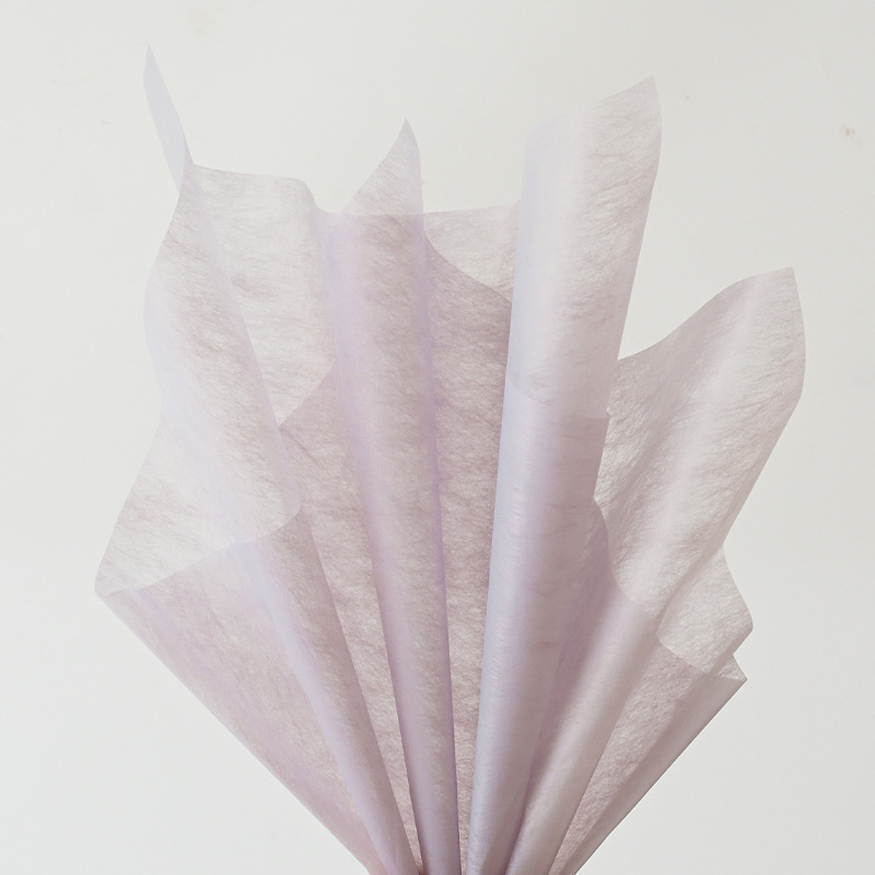 Papel de embalaje de ramo al por mayor floristería arte floral material de papel de embalaje de flores papel de algodón coreano rollo de algodón de leche extraída