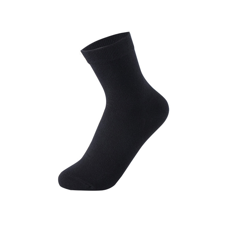 Silicone anti-crack women's mid-calf black
