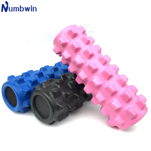 33x13 solid Langya stick yoga column fitness foam shaft muscle relaxation massage roller mace roller