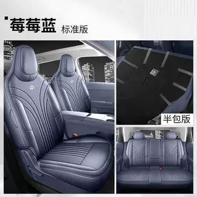 Modelə uyğun (Original) oturacaq örtükləri, Car Seat Cover 2026 Model - raspberry-blue-standard-edition-half-pack-leapmoon-a10-special-five-seater