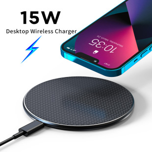 Desktop wireless charger 15W fast charging gift for Huawei Xiaomi Apple iPhone wireless charging