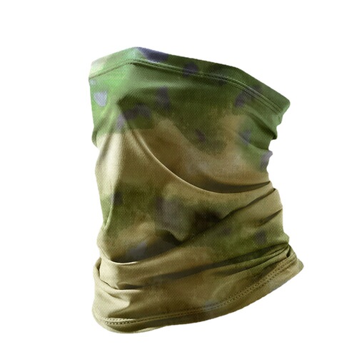 Outdoor sports tactical face mask, sun, wind, and dust-proof headgear, cycling neck gaiter, high elasticity, breathable, quick-drying headband