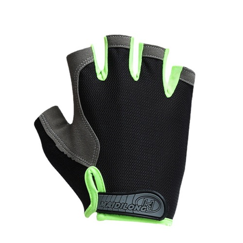 Cycling gloves half finger Luya sports outdoor fitness mountaineering fishing summer mountain bike fingerless half
