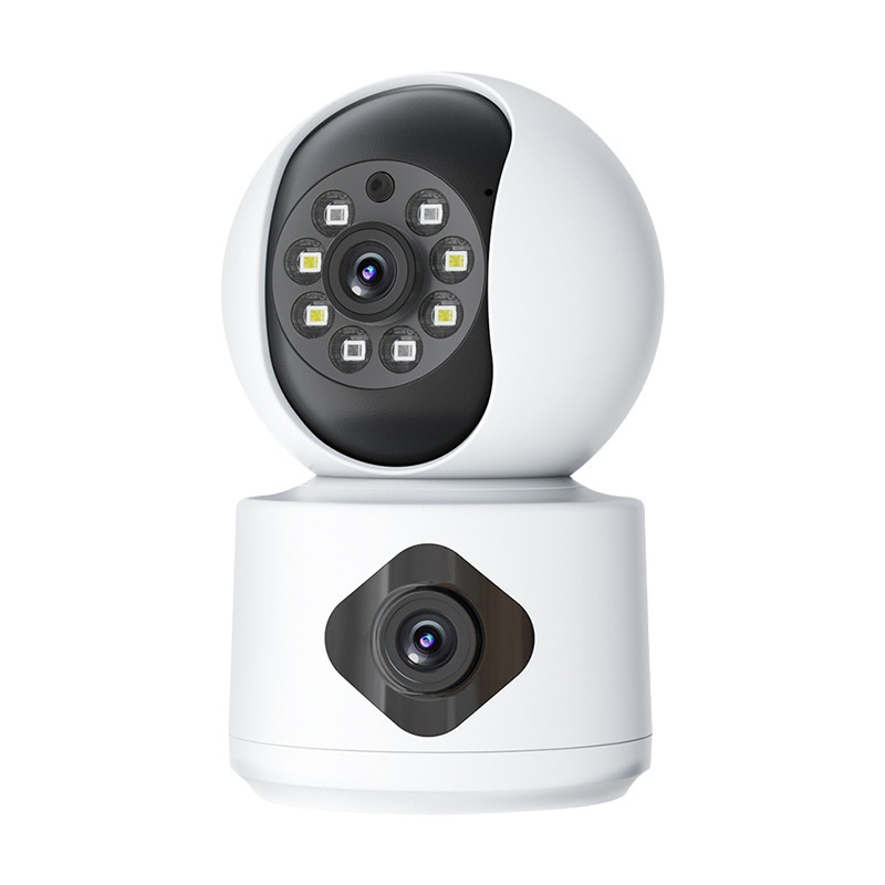 OKAM CCTV PTZ360°Home Security wifi camera IP Cam Dual lens