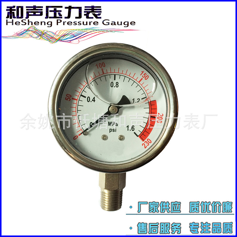 ��Ӧ����ѹ������������������ѹ���� YN63-1.6MPAȫ��ѹ����