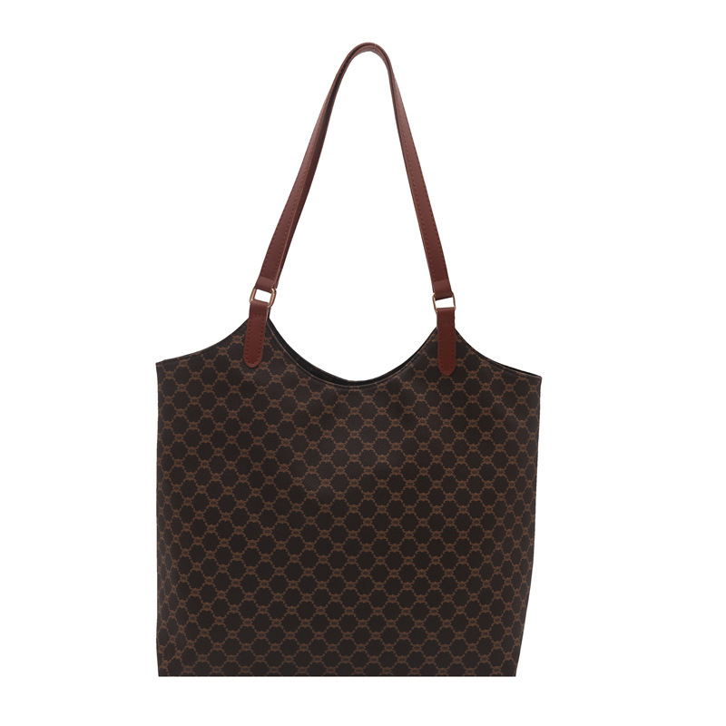 Bolso de gran capacidad de Europa y los Estados Unidos, bolso de personalidad de viaje femenino, bolso de 2025 nuevo estilo de bolso de hombro de tendencia estética, bolso de textura femenina