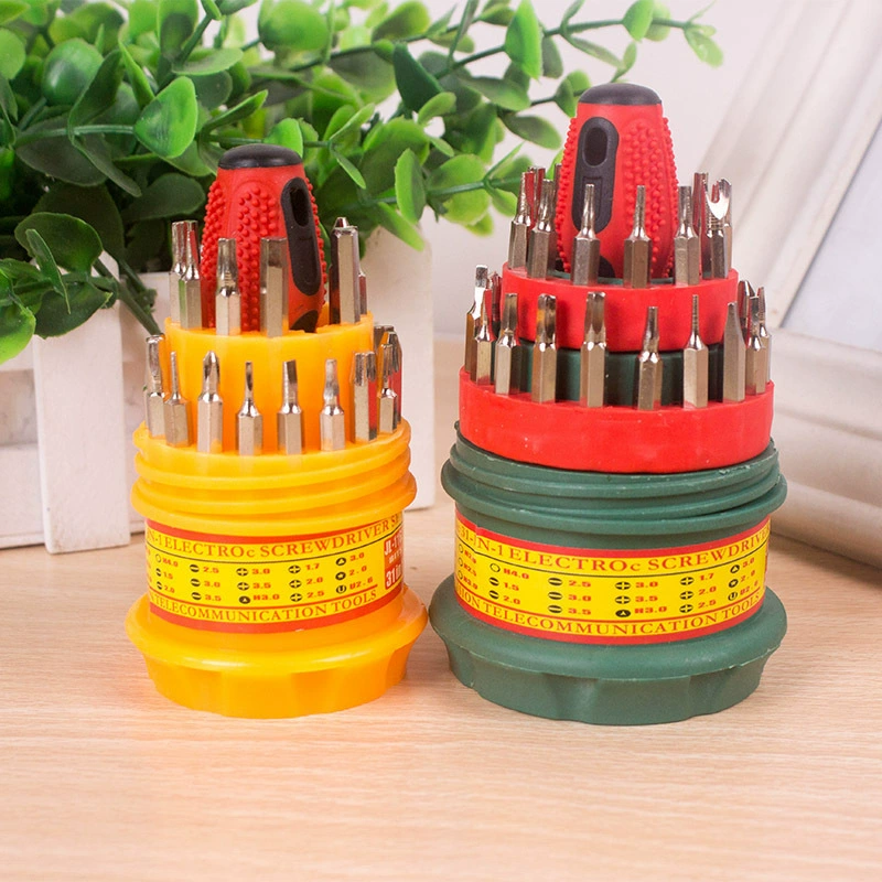 Комплект отвертки пагоды Многофункциональная ручная комбинация 31 комплект отвертки из углеродистой стали оборудование для ремонта дома