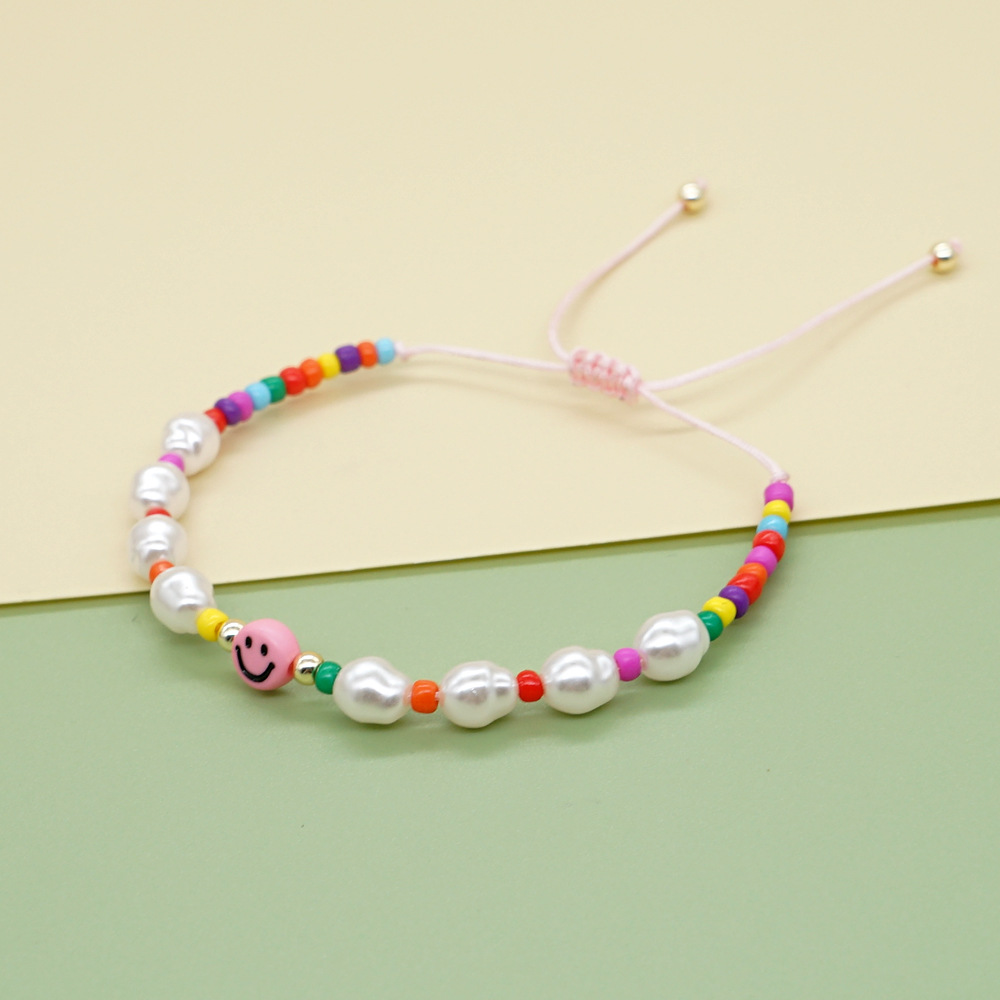 Cartoon Style Smiley Face Soft Clay Women's Bracelets display picture 1