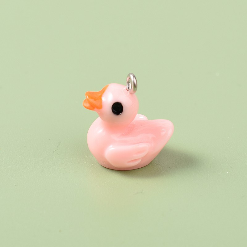 5g Weight Pendant Jewelry Making Type 1.8cm Jewelry Making Size DIY Jewelry Accessories Classification 1 Piece Quantity Resin Material Rabbit, Dog, Duck Pattern Epoxy Design Cartoon Style, Cute, Sweet Style 1 Piece 1.8cm Resin Rabbit Dog Duck Pendant 6