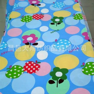 家纺内销花型多多纯棉活性印花床品布活性印花床品布四件套斜纹印