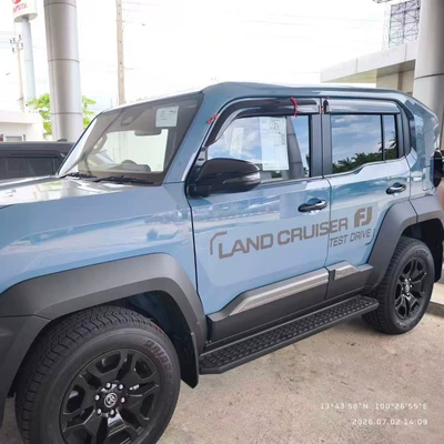 Rain shield guards, new model Land Cruiser