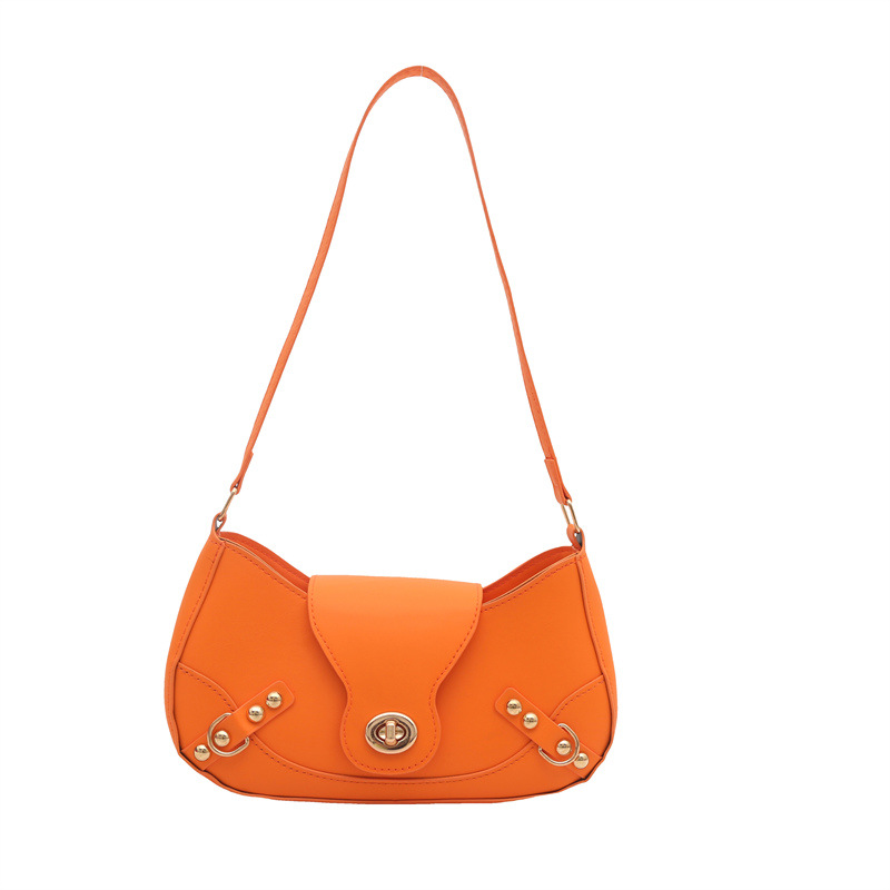 Bolsa de bolinillos retro chica caliente un hombro bolso de mochila para mujeres 2025 nuevo diseño locomotora de cierre de viento bolso de brazo