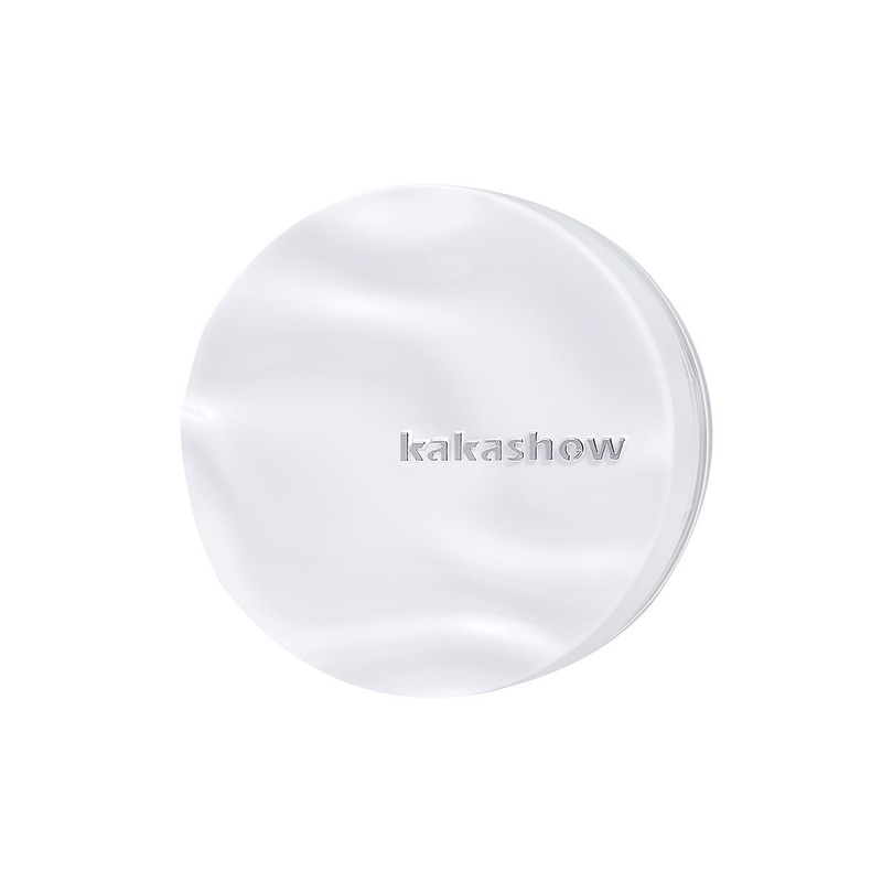 kakashow冰肌触感水散粉清透服帖遮瑕定妆持妆散粉带粉扑冰感蜜粉|undefined