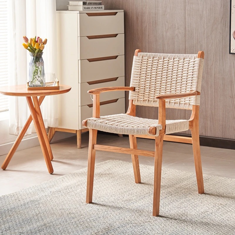 Silla de comedor minimalista italiana silla de cuero silla de comedor casera silla de mesa de escritorio nórdica silla de mahjong hotel