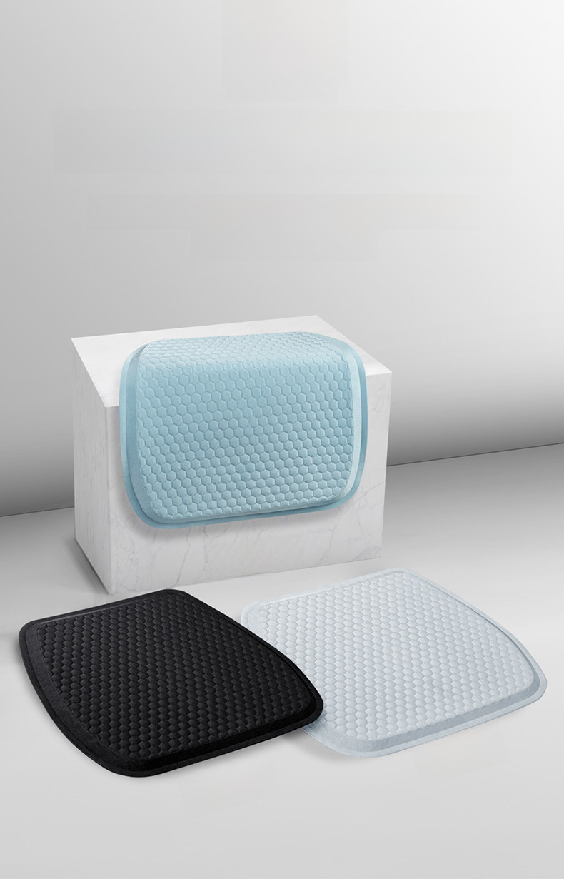 Car Multi-function Cushion Summer Cool Mat Egg Gel Seat Cushion Four Seasons Universal Honeycomb Office Ice Mat_voghion.com