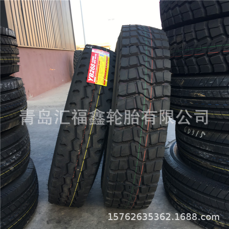 银宝 10.00R20 1000R20 1100R20全钢丝卡车货车钢丝胎半挂轮胎