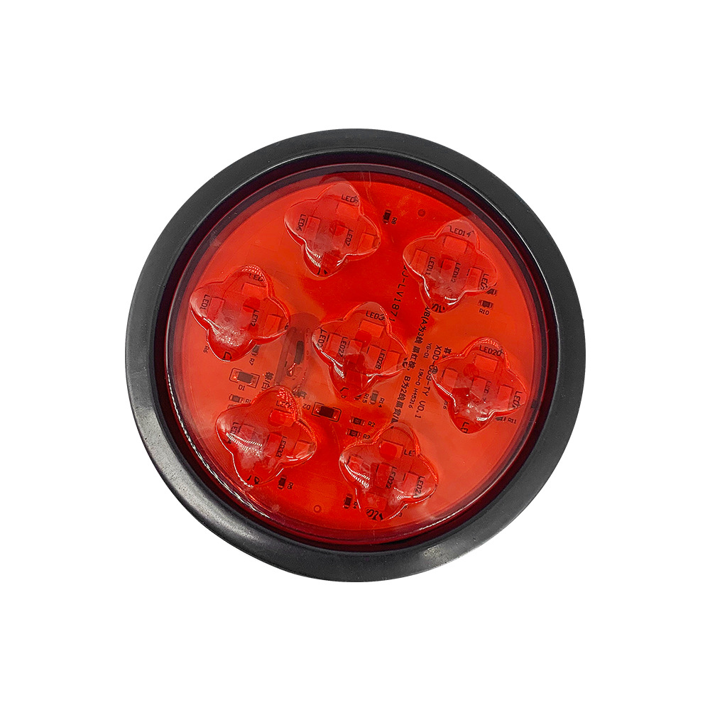 Lámpara redonda de plástico lámpara redonda de silicona 24V lámpara redonda camión lámpara redonda LED